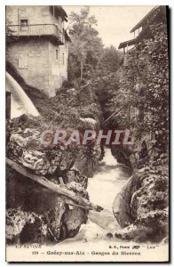Postcard Old Aix Gresy Gorges Sierroz