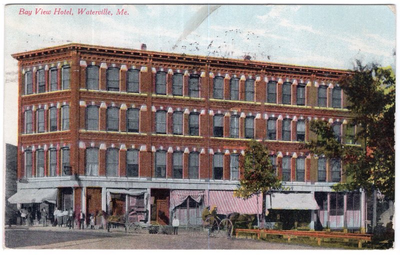 Waterville, Me, Bay View Hotel