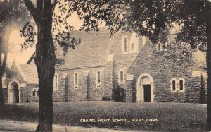 Kent Connecticut Chapel School Street View Antique Postcard K106064