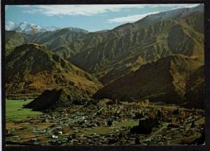 NZ Aerial View of ARROWTOWN NEW ZEALAND PC Gold Mining