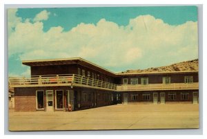 Vintage 1960's Advertising Postcard Lariat Lodge Rock Springs Wyoming