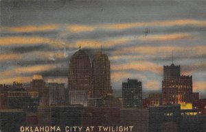Oklahoma City Twilight Scene Oklahoma City OK 