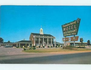 Pre-1980 OLD CARS & THUNDERBIRD MOTEL Bel Alton Maryland MD M2700