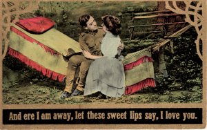 Romance - and ere I am away, let these sweet lips say, I love you - 1909