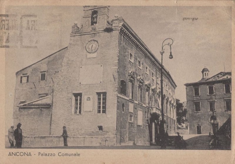 Ancona Comunale Old Italy WW2 War Postcard