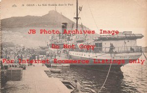 Algeria, Oran, Steamer Sidi Brahim, No 36