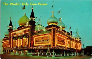 Worlds Only Corn Place Mitchell South Dakota SD Postcard Dexter VTG UNP Vintage  