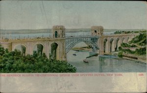 B579 United States New York the Hendrick Hudson Tri-Cetennial Bridge 1900s