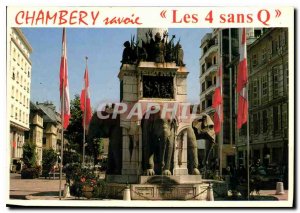 Modern Postcard Chambery Savoie La Fontaine des Elephants