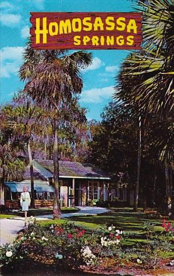 Florida Homosassa Springs The Garden Of The Springs At Homosassa Springs