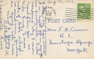 Lexington Kentucky 1946 Postcard Almahurst Farm