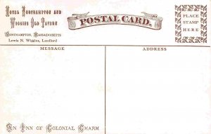 Country Store Hotel Old Tavern Northampton Massachusetts postcard