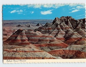 Postcard Badlands National Monument South Dakota USA