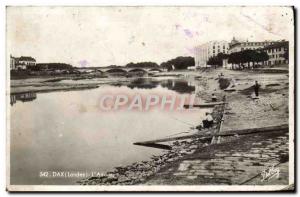 Modern Postcard Dax L & # 39Adour Fishing Fisherman