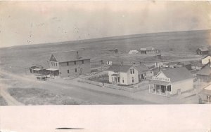 J42/ Deer Trail Colorado RPPC Postcard c1910 Hotel Stores Real Estate Homes 239