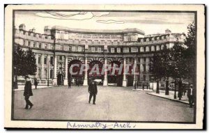 Britain Old Postcard London London Admiralty Arch
