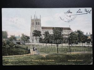 London: Plumstead Common, St Margaret's Church c1904 - by Molyneux of Woolwich 