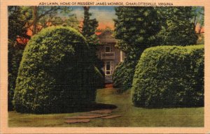 Virginia Charlottesville Ash Lawn Home Of James Monroe