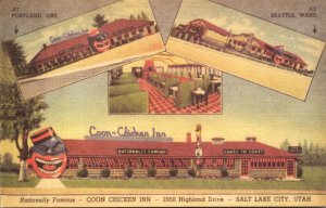 Utah Salt Lake City Nationally Famous Coon Cicken Inn (Reproduction)