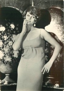 Claudia Cardinalova RPPC Postcard Sexy Actress Movie Star 1950s 23-2107