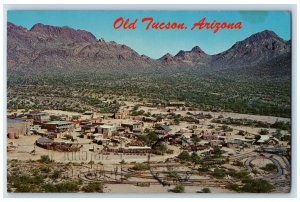 1969 Aerial View Of Old Tucson Arizona AZ Posted Vintage Postcard 