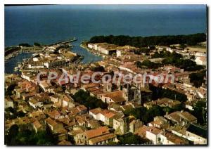 Postcard Modern Ile De Re St Martin De Re Vue Generale Aerienne