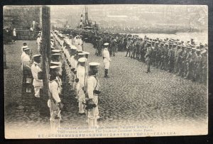 Mint Japanese Army Siberian Expedition RPPC Postcard Vanguard Landing 1918