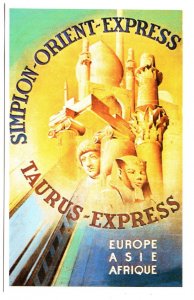 Simplon Orient Express,  Railway Advertising