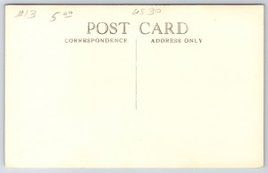 Bedford-Schellsburg~Grand View Point Hotel From Below~Most Wonderful View RPPC