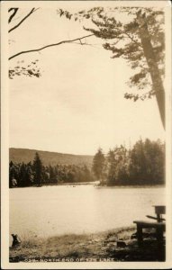 Adirondacks Inlet NY North End 7th Seventh Lake c1940 Real Photo Postcard