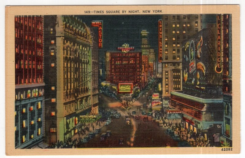 Times Square at Night, New York