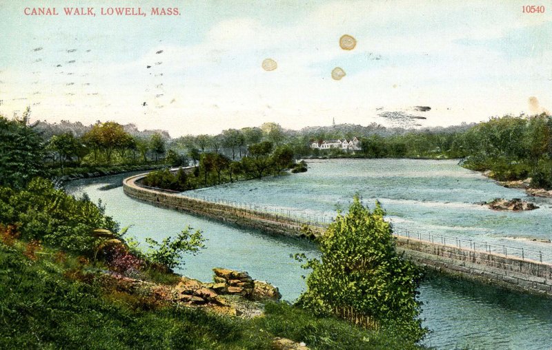 MA - Lowell. Canal Walk