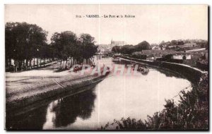 Old Postcard Vannes Port and Rabin