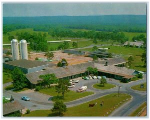 Morrilton Arkansas Postcard Oversized Winrock Farms Aerial View Of Offices c1960