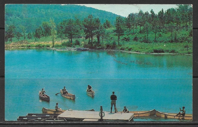 Missouri, St Louis - Canoeing On Beautiful Lake - [MO-050]