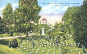 Indian Mound, National Military Cemetery - Vicksburg, Mississippi MS Postcard