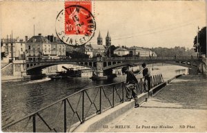 CPA Melun Le Pont aux Moulins FRANCE (1289752)