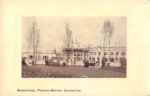 uk807 Franco-British Exhibition bandstand  london real photo    uk