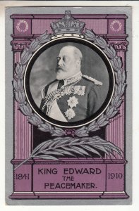 P3160 old postcard king edward the peacemaker 1841-1917, unused