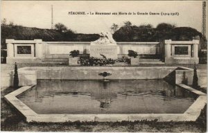 CPA PÉRONNE Mon. Aux Morts de la Grande Guerre (807088)