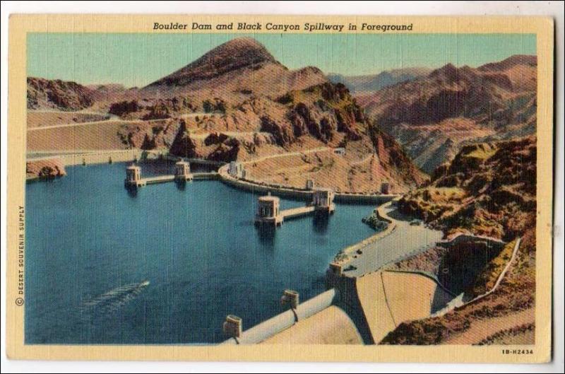 NV - Boulder Dam & Black Canyon Spillway