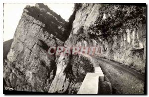 Postcard Old St Gervais Isere Route Ecouges cantilevered e the entrance of th...