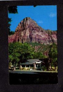 UT Zion National Park Inn Hotel Utah Postcard