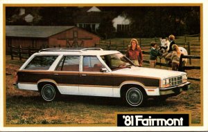 Cars 1981 Fairmont Station Wagon