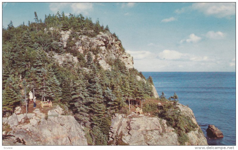 View , Cabot Trail , BLACK BROOK , Nova Scotia , Canada , PU-1957