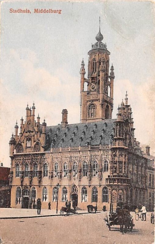Stadhuis Middelburg Holland 1929 Missing Stamp 