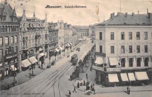 B92454 hannover bahnhofstrasse tramway germany