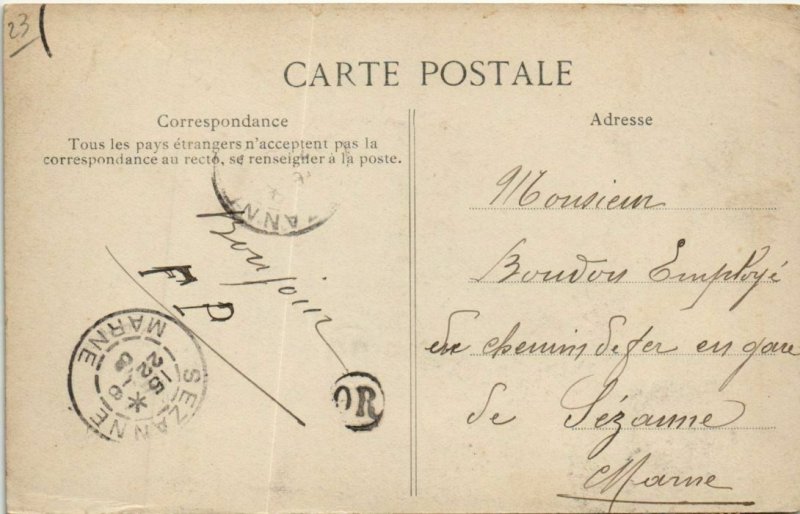 CPA GUERET Le Jardin Public (1144363)