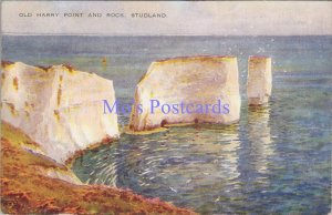 Dorset Postcard - Studland, Old Harry Point and Rock   DC2153