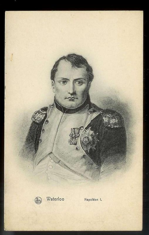 'Waterloo' Portrait of Napoleon I Unused c1910s